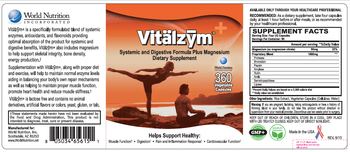 World Nutrition Incorporated Vitalzym+ - supplement