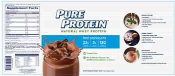 Worldwide Sport Nutritional Supplements Pure Protein Rich Chocolate - protein powder supplement