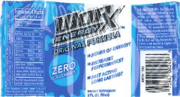 Worx Energy Worx Energy Original Formula - supplement
