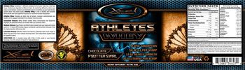 Xcel Sports Nutrition Athletes Whey Chocolate P'Butter Swirl - supplement