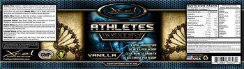 Xcel Sports Nutrition Athletes Whey Vanilla - supplement