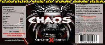 Xcel Sports Nutrition Chaos - supplement