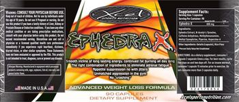 Xcel Sports Nutrition Ephedra-X - supplement