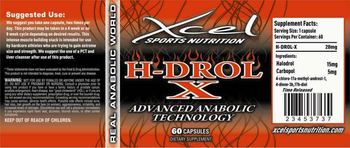 Xcel Sports Nutrition H-Drol X - supplement