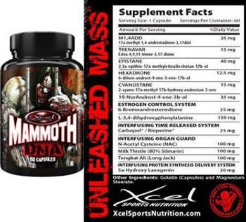 Xcel Sports Nutrition Mammoth DNA - 