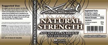 Xcel Sports Nutrition Natural Strength - supplement