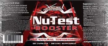 Xcel Sports Nutrition Nu-Test Booster - supplement
