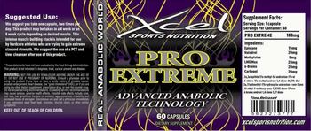 Xcel Sports Nutrition Pro Extreme - supplement
