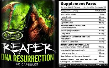 Xcel Sports Nutrition Reaper DNA Resurrection - 