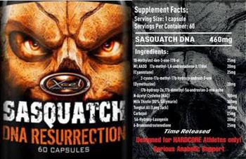 Xcel Sports Nutrition Sasquatch DNA Resurrection - 