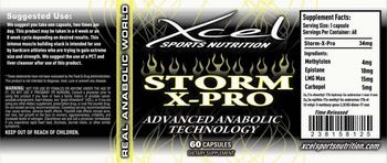 Xcel Sports Nutrition Storm X-Pro - supplement