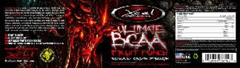 Xcel Sports Nutrition Ultimate BCAA Fruit Punch - supplement