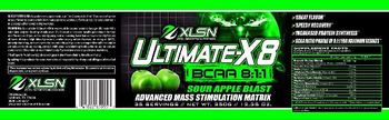 Xcel Sports Nutrition Ultimate-X8 Sour Apple Blast - 