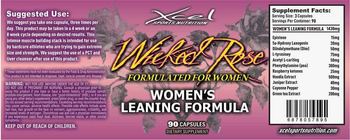 Xcel Sports Nutrition Wicked Rose - supplement