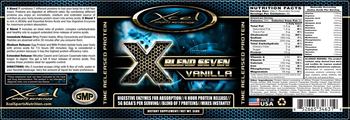 Xcel Sports Nutrition X Blend Seven Vanilla - supplement
