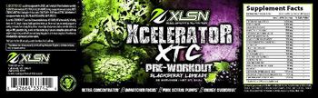 Xcel Sports Nutrition Xcelerator XTC Blackberry Limeade - 