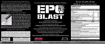 Xero Limits EPO Blast Fruit Punch - supplement