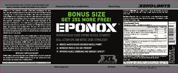 XL Xero Limits Eponox - 