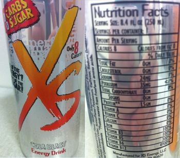 XS Energy XS Cola Blast Energy Drink - 