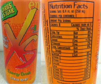 XS Energy XS Energy Drink Citrus Blast - 