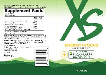 XS XS Energy + Focus - supplement