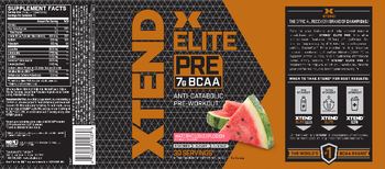 XTEND Elite Pre Watermelon Explosion - supplement