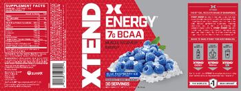 XTEND Energy Blue Raspberry Ice - supplement