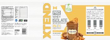 XTEND Pro Whey Isolate Cookie Butter - supplement