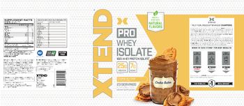 XTEND Pro Whey Isolate Cookie Butter - supplement