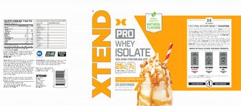 XTEND Pro Whey Isolate Salted Caramel Shake - supplement