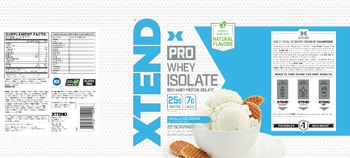 XTEND Pro Whey Isolate Vanilla Ice Cream - supplement
