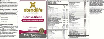 XtendLife Cardio-Klenz - supplement