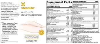 XtendLife Multi-Xtra - supplement