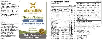 XtendLife Neuro-Natural Serenity - supplement