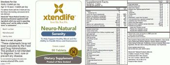XtendLife Neuro-Natural Serenity - supplement