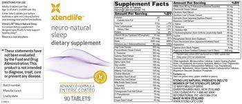 XtendLife Neuro-Natural Sleep - supplement