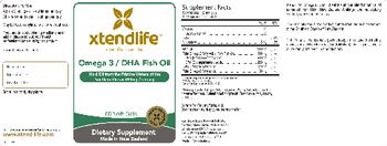 XtendLife Omega 3 / DHA Fish Oil - supplement