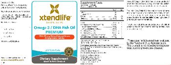 XtendLife Omega 3/DHA Fish Oil Premium - supplement