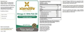 XtendLife Omega 3/DHA Fish Oil - supplement