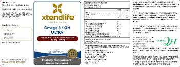 XtendLife Omega 3 / QH Ultra - supplement