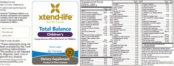 XtendLife Total Balance Children's - supplement