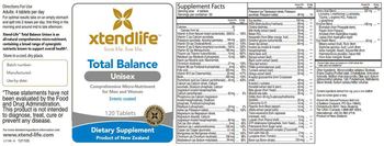 XtendLife Total Balance Unisex - supplement