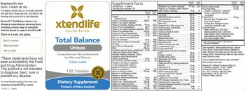 XtendLife Total Balance Unisex - supplement