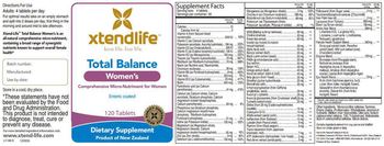 XtendLife Total Balance Women's - supplement