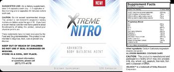Xtreme Nitro Xtreme Nitro - supplement