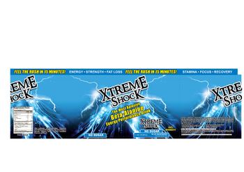 Xtreme Shock Xtreme Shock Blue Raspberry - supplement