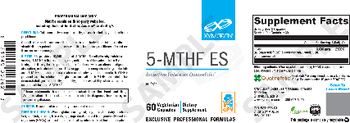 XYMOGEN 5-MTHF ES - supplement