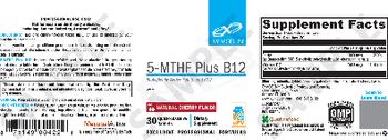XYMOGEN 5-MTHF Plus B12 Natural Cherry Flavor - supplement
