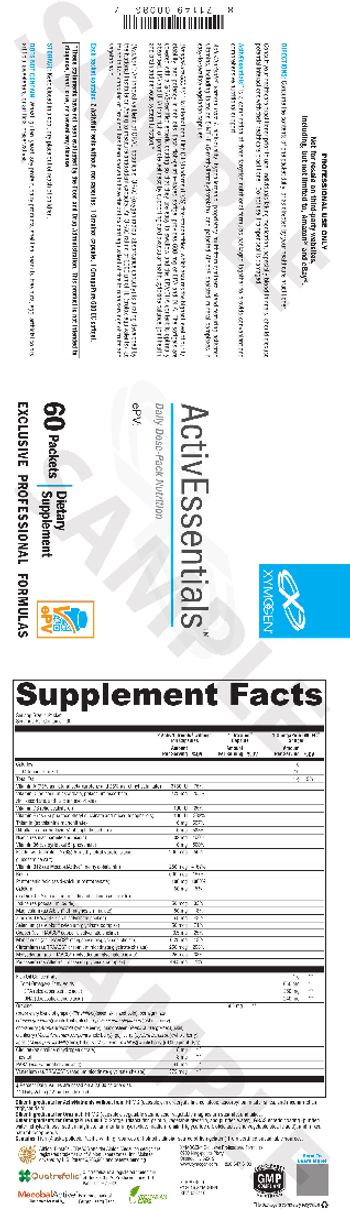 XYMOGEN ActivEssentials - supplement