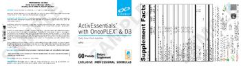XYMOGEN ActivEssentials with OncoPLEX & D3 - supplement